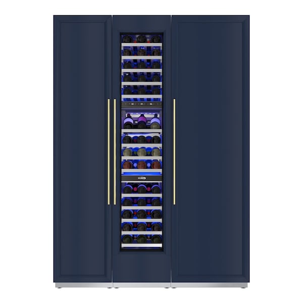 Koolmore Reserve Panel Ready 24 in. Column Refrigerator with a 18 in. Wine Cooler and 18 in. Freezer KM-PRC-R24F18W - main