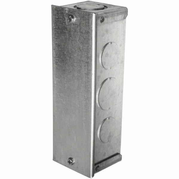 Hubbell Wiring Device-Kellems Poke-Through Box, 27 cu in, Wiring Box Type, 3 Gangs, Steel, Rectangular Shape S1FRPTJB - main