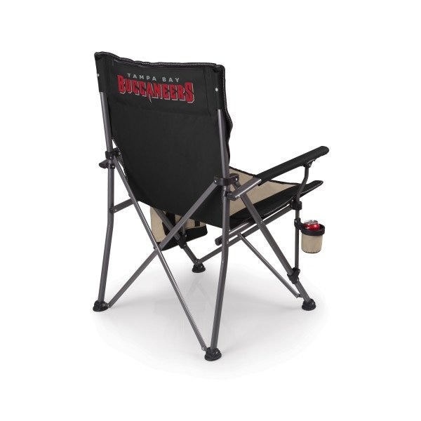 Picnic Time Family Of Brands NFL Tampa Bay Buccaneers - Big Bear XXL Camping Chair with Cooler 808-00-175-305-2 - main
