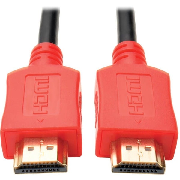 Tripp Lite 6FT HIGH SPEED HDMI CABLE DIGITAL A/V UHD HDMI 4KX2K M/M RED 6FT P568-006-RD - main