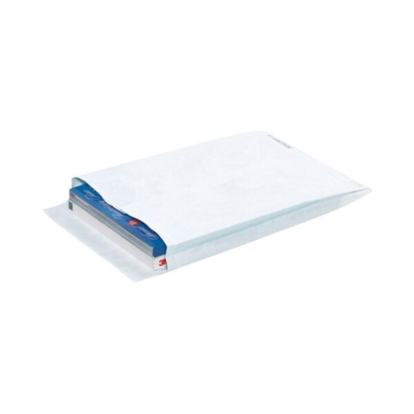 Box Packaging Tyvek Self Seal Expandable Envelopes, 10inW x 13inL x 1-1/2inD, White, 100/Pack TYE10131WE - main