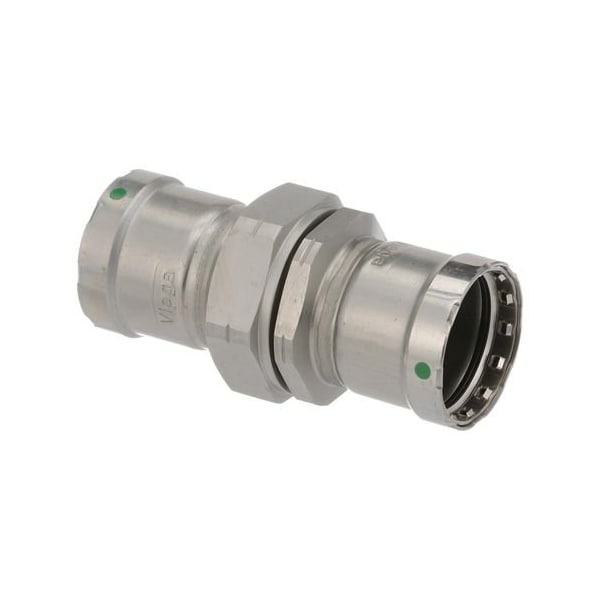 Viega MegaPress union P1 2 P2 2 carbon steel zinc-nickel coating 25725 - main