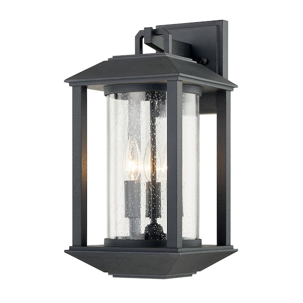 Troy Lighting Mccarthy 3 Light Wall Sconce 8.5 In. Forged Iron B7282-FOR - main