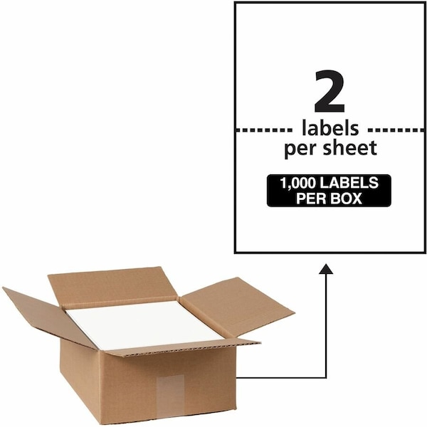 Avery Waterproof Shipping Labels, PK1000 95526 - main