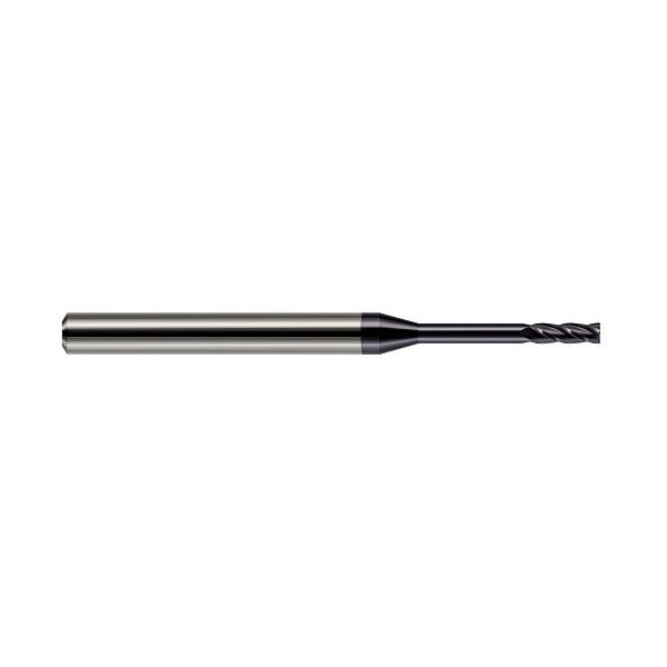 Harvey Tool 0.0620in 1/16 Cutter DIA x 0.1860in L of Cut x 0.5620in 9/16 Reach Carbide Square End Mill, 4 Fl 758162-C3 - main