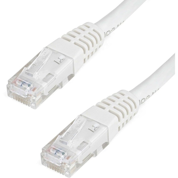 Startech.Com 2ft CAT6 Ethernet Cable White Cat 6 PoE C6PATCH2WH - main