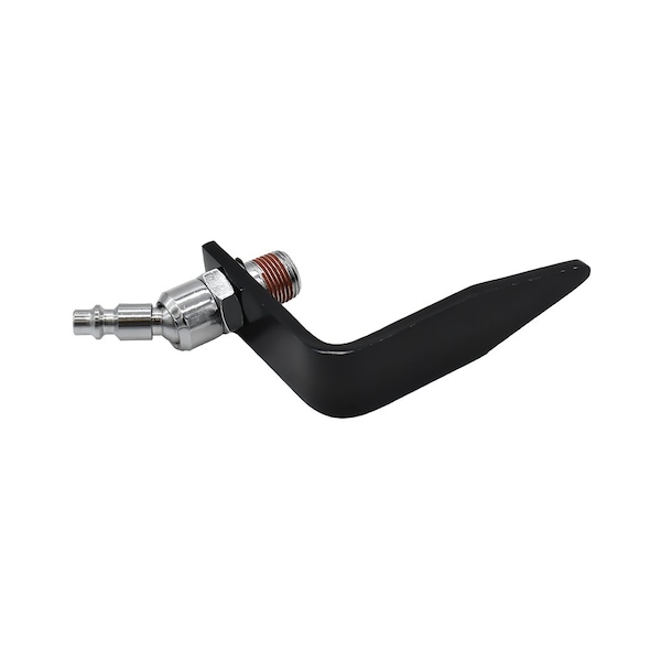 Superior Parts Professional Grade L' Shaped Rafter Hook Aluminum for Nail Guns, 1/4 in. Ind. Body x 1/4 in. Male NPT Swivel Fitting GH4-S4 - main