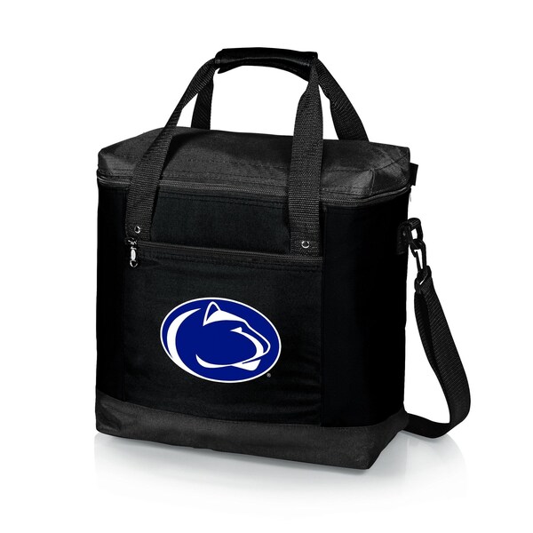 Picnic Time Family Of Brands NCAA Penn State Nittany Lions Montero Tote Cooler Bag - Soft Cooler Bag - Picnic Tote, Black 604-00-179-494-0 - main