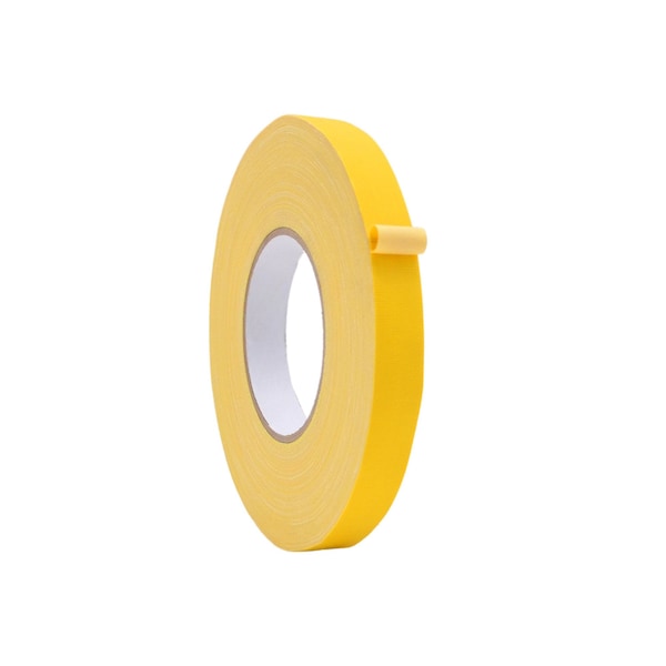 Wod Tape GTC12 Gaffer Tape Low Gloss Finish Film 3/4 in. X 60 ft. Yellow, 64PK WOD GTC12-00750-64-60-YEL - main