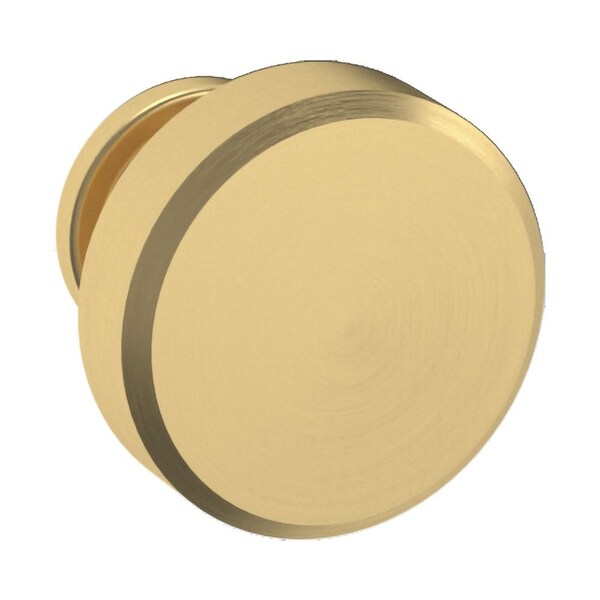 Baldwin Cabinet Knobs Lifetime Satin Brass 4410044 - main