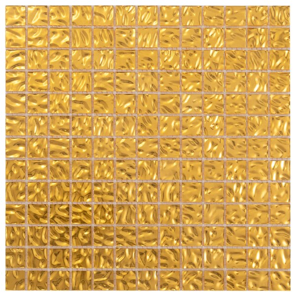 Apollo Tile Altin 12 in. x 12 in. Glossy Shimmer Gold Glass Mosaic Wall and Floor Tile 20 sq. ft./case, 20PK APLFG028820YA - main