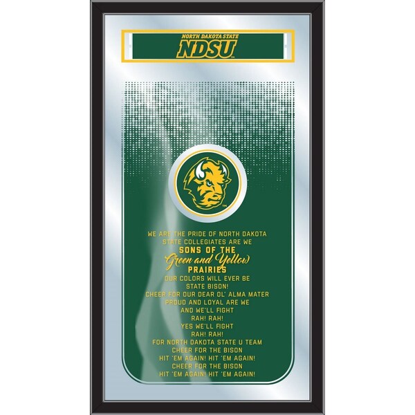 Holland Bar Stool Co North Dakota State 26" x 15" Fight Song Mirror MFghtNDakSt - main