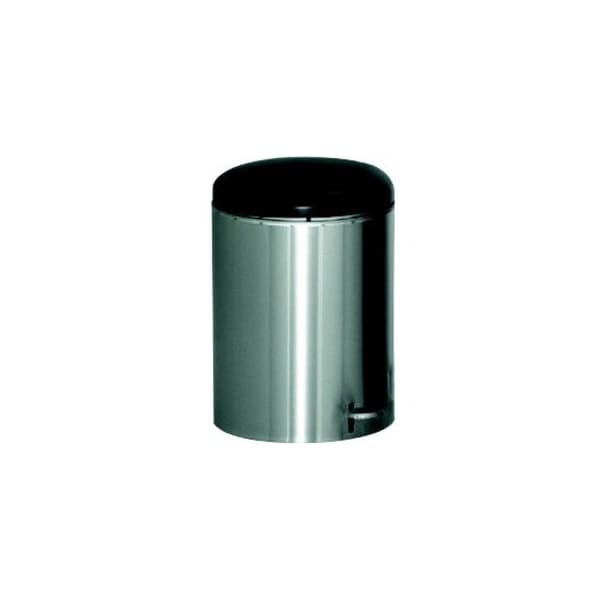 Witt Industries Small, Round Step-on Receptacle, Stainless Steel 2240SS - main