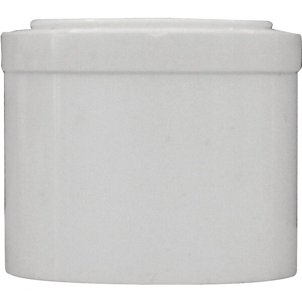 Genova LASCO 449015BC Pipe Plug, 112 in, Spigot, PVC, White, SCH 40 Schedule 449015-BC - main