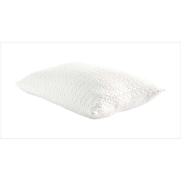 Homeroots Rayon Gel Memory Foam Medium Queen Size Bed Pillow 523836 - main