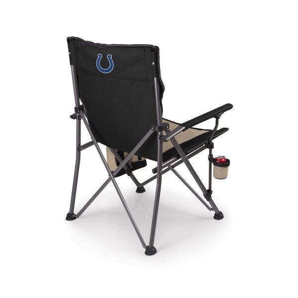 Picnic Time Family Of Brands NFL Indianapolis Colts - Logo - Big Bear XXL Camping Chair with Cooler 808-00-175-144-2 - main