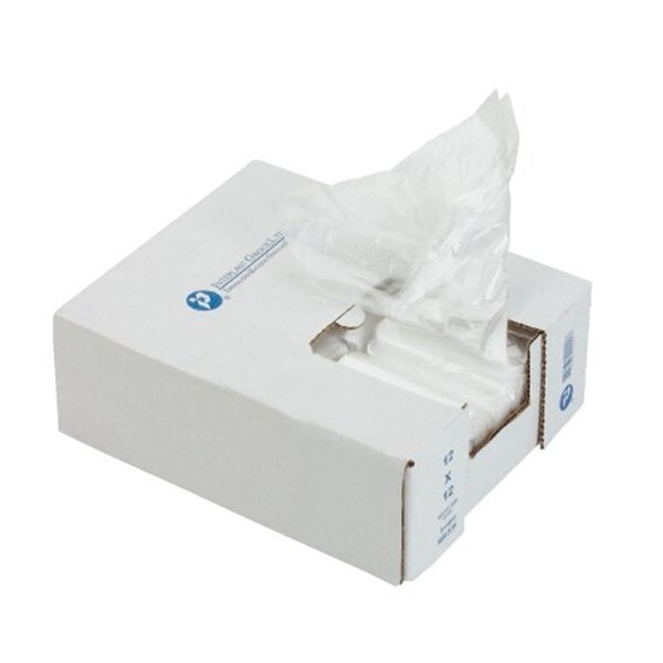 Inteplast Ice Bucket Liner Bags 12 in. W x 12 in. L IBS BLR121206 - main