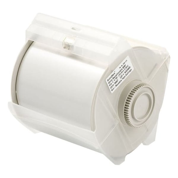 Brady Label Tape Cartridge, White, Labels/Roll: Continuous 76614 - main