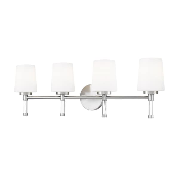 Z-Lite Henri Brushed Nickel 4 Light Vanity 7700-4V-BN - main