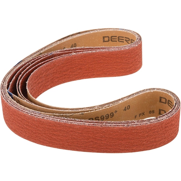 Grizzly 2" x 48" Ceramic Sanding Belt 40 grit, 5PK T31797 - main