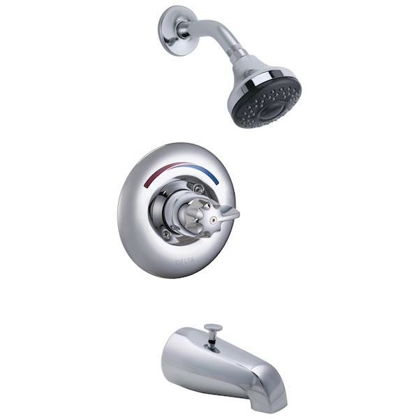 Delta Commercial T13H Universal Tub And Shower Trim In Chrome T13H233 - main