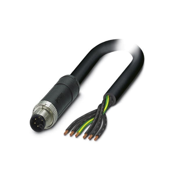 Phoenix Contact SAC-6P-M12MSM/10 0-PUR PE Power cable 1414961 - main