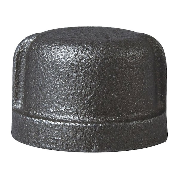 Prosource 521-404HN Series Pipe Cap, 3/4 in, FIP, Malleable Iron, 40 Schedule, 300 psi Pressure 18-3/4B - main