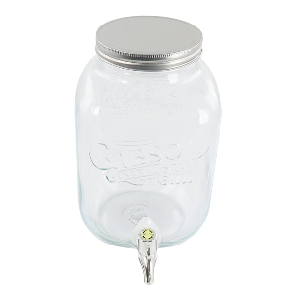 Gibson Home General Store 1.1 Gallon Glass Jar Beverage Dispenser 138979.02 - main