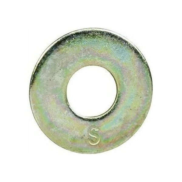 Dottie Flat Washer, For Screw Size 1/4" , Hard Alloy Zinc Plated Finish, 100 PK FWHA14 - main