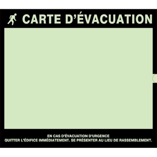 Accuform EMERGENCY EVACUATION SIGNS MAP DTA210 DTA210 - main