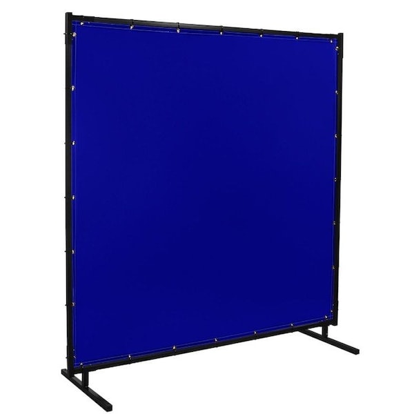 Steiner BLUE TRANSPARENT VINYL 8'x6' CURTAIN SB525HD-6X8 - main