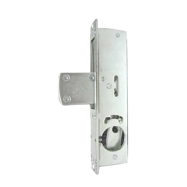 Ecs Hardware Narrow-Stile, 31/32in BACKSET, Steel Lock Body Zinc Plated 5ply Laminated Steel Bolt, w/2 Al Faceplate ECSH-ZINC-31-32AL-15 - main