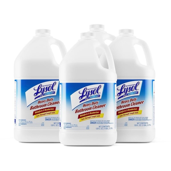 Reckitt Benckiser Heavy-Duty Bath Disinfectant 4 1gal Bottles/ctn 94201CT - main