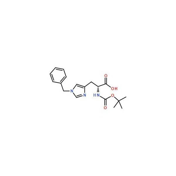 Ak Scientific N-Boc-1-phenylmethyl-d-histidine (5g), CAS 65717-64-8 V7155-5g - main