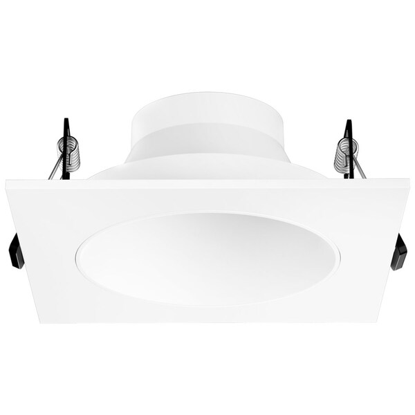 Elco Lighting Pex 4in Canless Square Adjustable Wall Wash, White EKCL4218W - main