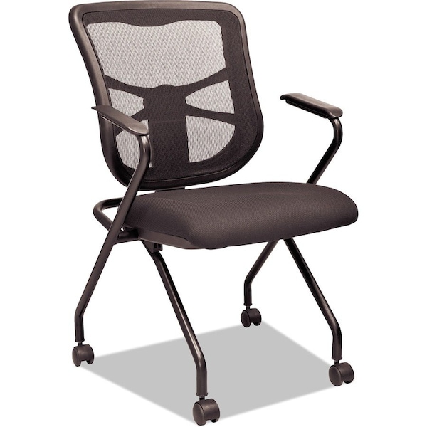 Alera Elusion Nesting Chairs - Mesh Back - 2 Per Carton ALEEL4914 - main
