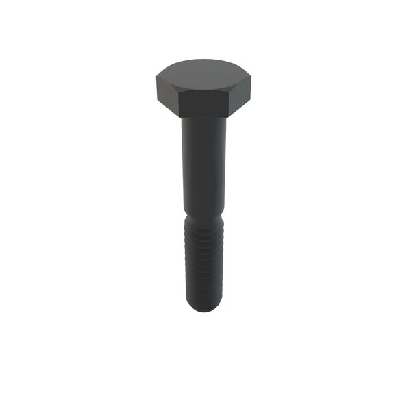 Zoro Select Not Graded, 1/4"-20 Hex Head Cap Screw, Black Oxide Stainless Steel, 1-1/2 in L, 100 PK 31-BLH-25C-150 - main