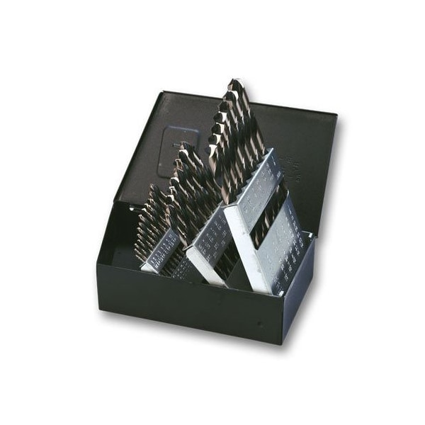 Norseman Drill & Tool Norseman SP13 Magnum Super Premium Set Jobber Length Black & Gold Drill Set 13pc 44110 - main