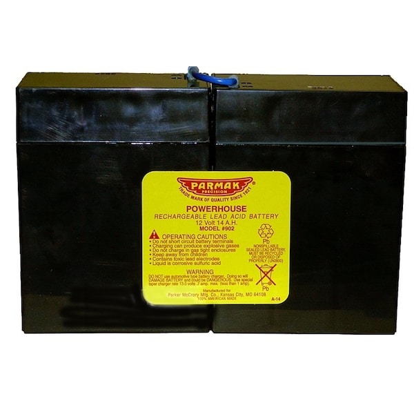 Parmak Gel Battery, Black, For: MAG 12 Solar Powered Fencer 902 - main