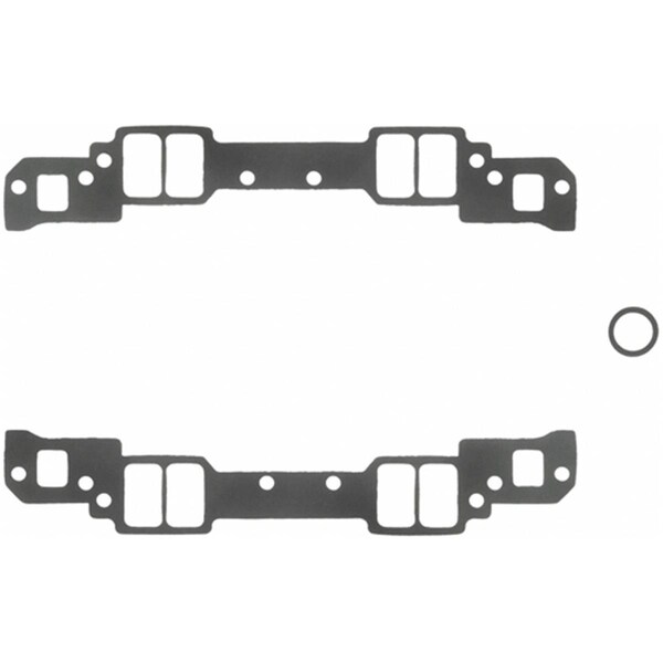 Bookazine 1283 0.090 in. 18 deg Intake Manifold Gasket with High Port for 1962-1969 Chevrolet V8 TI3614265 - main