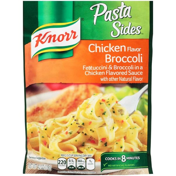 Knorr Professional Knorr Pasta Sides Chicken Broccoli Side Meal, 4.2 Ounce, 8PK 58838 - main