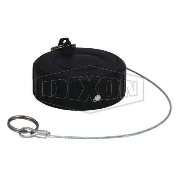 Dixon Mann-Tek by Mann Tek Dry Disconnect Dust Cap, 3 in, Polyethylene, Domestic DDDC300 - main