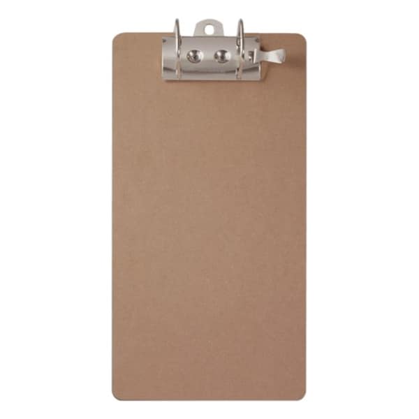 Saunders Mfg Saunders Recycled Hardboard Archboard, 2-1/2" Capacity, 8-1/2" x 14", Brown 5713 - main