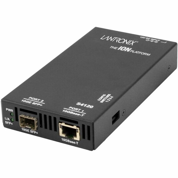 Transition Networks 10G BASE-T TO 10GE FIBER CONVERTER WITH NA POWER SUPPLY S4120-1048-NA - main