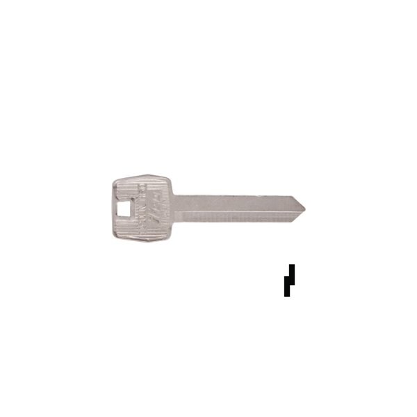 Ilco Unican Lincoln Key Blanks H60L, 10PK 1190LN - main