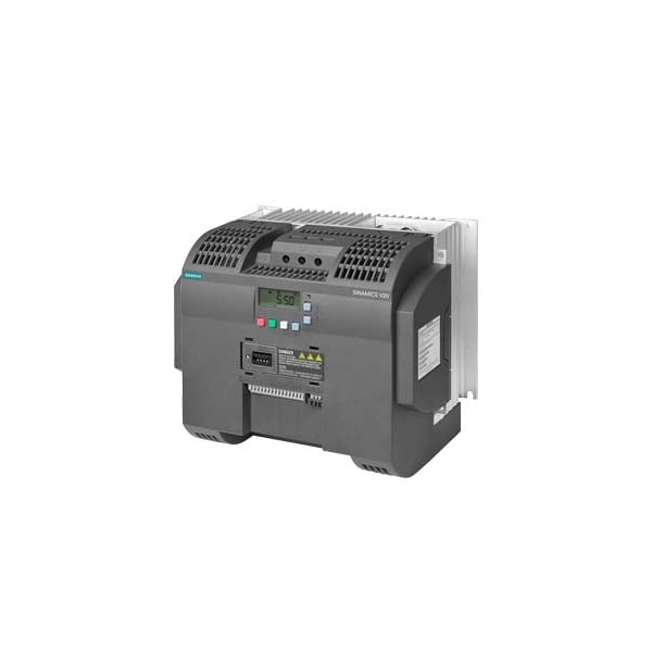 Siemens SINAMICS V20 380-480 V 3 AC -15/+10% 47-63Hz rated power 15 kW with 6SL3210-5BE31-5UV0 - main