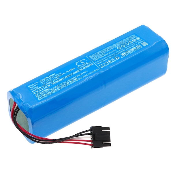 Ilc Replacement Vacuum Cleaner Battery, 14.4V, 5.2Ah Dreame BOT X30 ULTRA BATTERY 5.2 AH - main