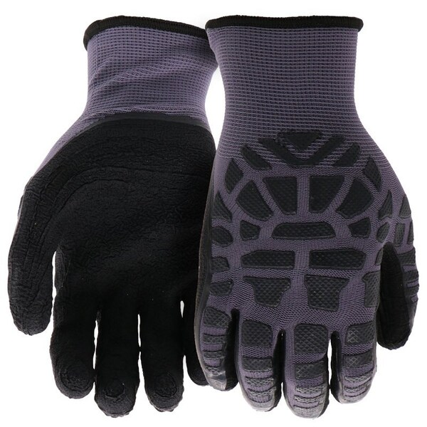 Boss Grip Protect Series Coated Gloves, Men's, L, 8 to 8-3/8 in L, Elastic Knit Wrist Cuff B32051-L - main