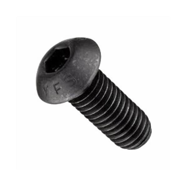 Bbi BUTTON SOCKET CAP SCREW, #8-32, .5 OAL, ALLOY STEEL, 3A GRADE 201034 - main