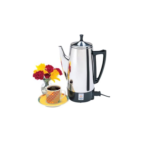 National Presto 02811 12 Cup Stainless Steel Coffee Maker 2811 - main